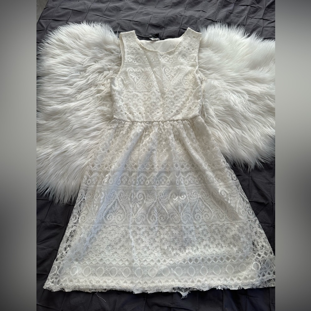 White Lace Dress